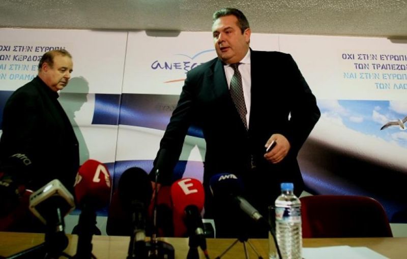 Εκλογές-Καμμένος: «Ξεκάθαρο ΝΑΙ στη δραχμή αν γινόταν με προοπτική»