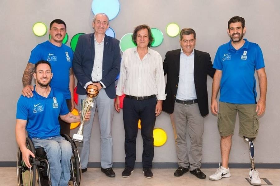 Στην κορυφή της Ευρώπης η Εθνική Ομάδα Καλαθοσφαίρισης με Αμαξίδιο