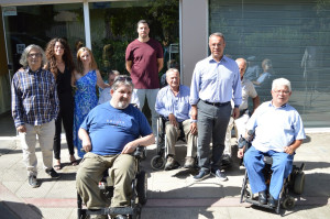 Παραδόθηκε ένα πλήρως προσβάσιμο βαν στον Πανελλήνιο Σύλλογο Παραπληγικών