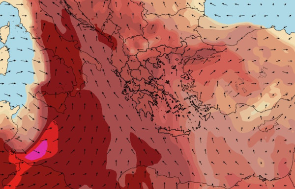 Καιρός: Αφρικανική σκόνη και ζέστη σε όλη την Ελλάδα (χάρτες)