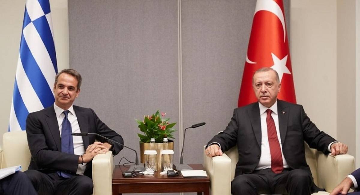 Σε καλό κλίμα το 45λεπτο ραντεβού Μητσοτάκη - Ερντογάν