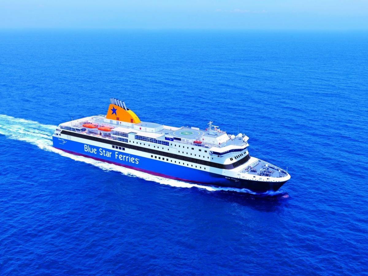 Attica Group: Ολοκληρώθηκε η εγκατάσταση scrubbers στο Blue Star Delos