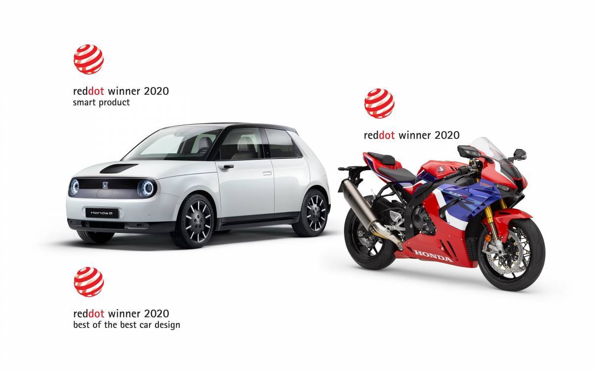 Η HONDA απέσπασε 3 Βραβεία RED DOT Design
