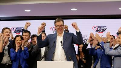 Σερβία- Βουλευτικές εκλογές: Ιστορική νίκη για το κόμμα του Βούτσιτς
