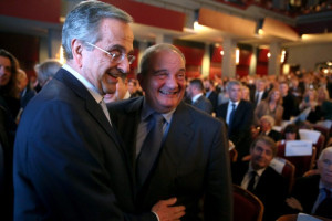 «Μια ωραία ατμόσφαιρα...» στην εκδήλωση του Σαμαρά