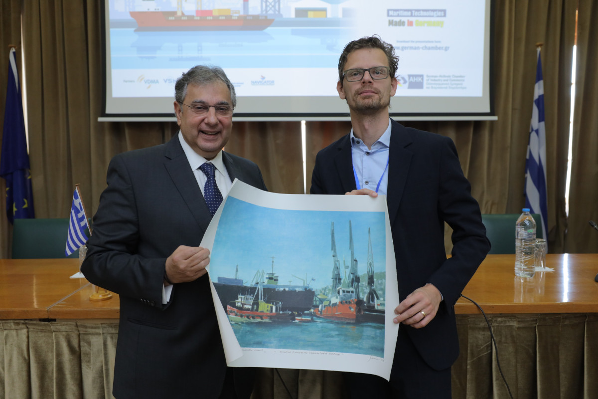 Κορκίδης: Ο Πειραιάς διατηρεί «ανοιχτή πόρτα» ανάπτυξης συνεργειών με τις γερμανικές επιχειρήσεις