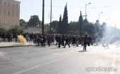 Ολοκληρώθηκε το συλλαλητήριο των αγροτών στο Σύνταγμα