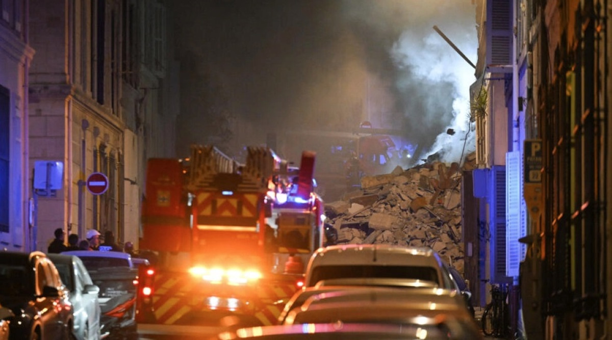 Μασσαλία: Κατέρρευσε τετραώροφη πολυκατοικία-Τουλάχιστον 5 τραυματίες, φόβοι για νεκρούς εγκλωβισμένους