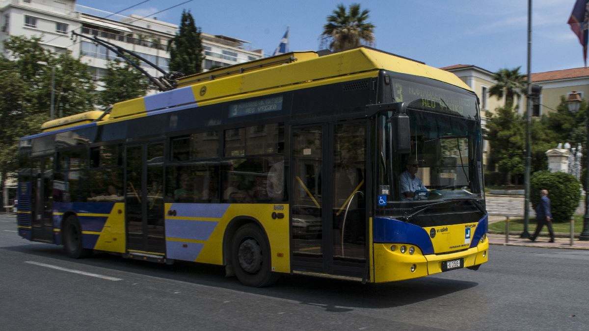 Τρόλεϊ: Στάση εργασίας από τις 12:00 έως τις 16:00