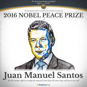 Στον Πρόεδρο της Κολομβίας το Νόμπελ Ειρήνης
