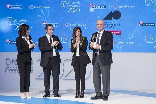 Διάκριση για την ISOMAT στα Growth Awards 2020