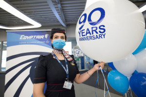 Η EGYPTAIR γιόρτασε τα 90ά της γενέθλια
