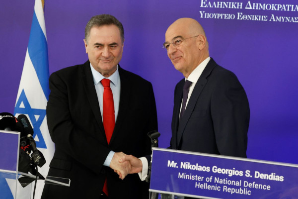 Συνάντηση Δένδια-Κατς: Ενίσχυση αμυντικών δεσμών Ελλάδας-Ισραήλ με συνεργασίες σε κυβερνοασφάλεια και αντι-drone συστήματα