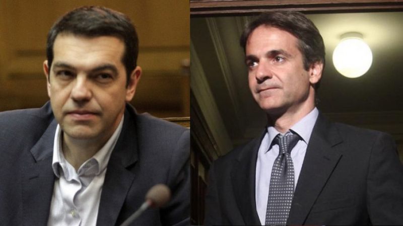 Τηλεφωνική επικοινωνία Τσίπρα-Μητσοτάκη για το προσφυγικό