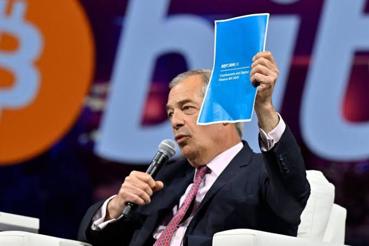 Βρετανία: Ο Φάρατζ συγκεντρώνει δωρεές ρεκόρ $97 εκατ. από μεγιστάνες των κρυπτονομισμάτων