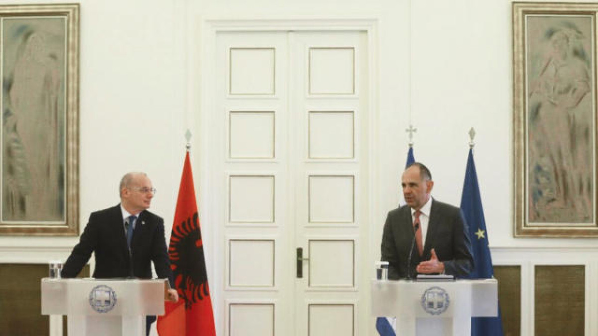 Συνάντηση Γεραπετρίτη – Χασάνι (Αλβανός ΥΠΕΞ) με επίκεντρο διμερείς σχέσεις και διεθνείς εξελίξεις