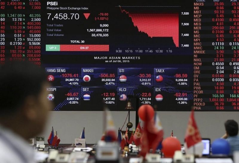 Στο «κόκκινο» η Ασία με φόντο το αμερικανικό δεκαετές