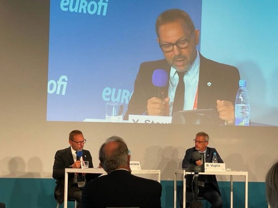 Στο EUROFI ο Γιάννης Στουρνάρας-Τι συζήτησε με Centeno και Vujčić