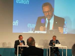 Στο EUROFI ο Γιάννης Στουρνάρας-Τι συζήτησε με Centeno και Vujčić