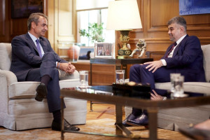 Συνάντηση Μητσοτάκη με τον Ρουμάνο ομόλογό του- Τι συζητήθηκε