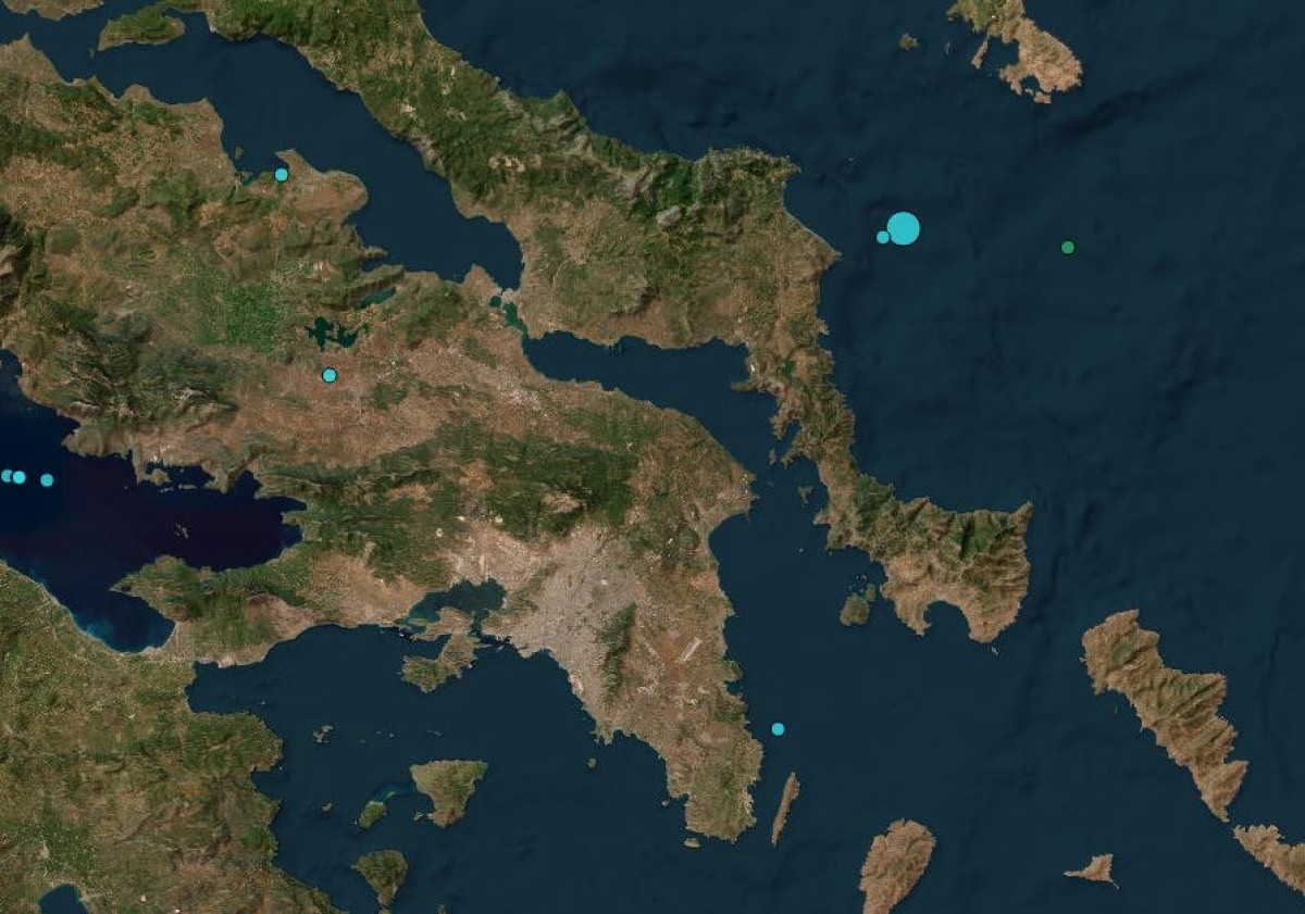 Σεισμός 4,8 Ρίχτερ στην Κύμη Ευβοίας- Αισθητός στην Αττική