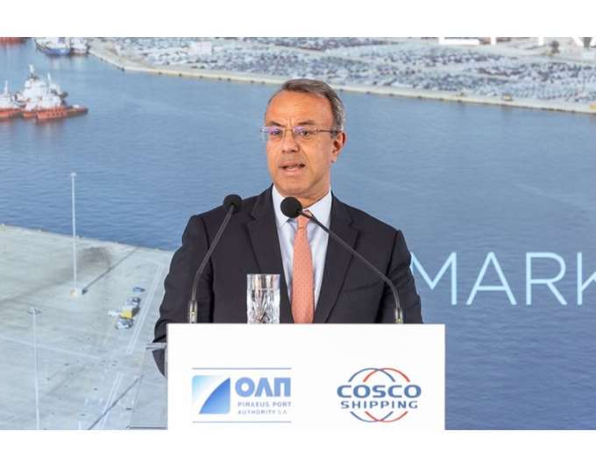 ΟΛΠ- Σταϊκούρας για car terminal: Βελτιώνεται η ανταγωνιστικότητα του λιμένα