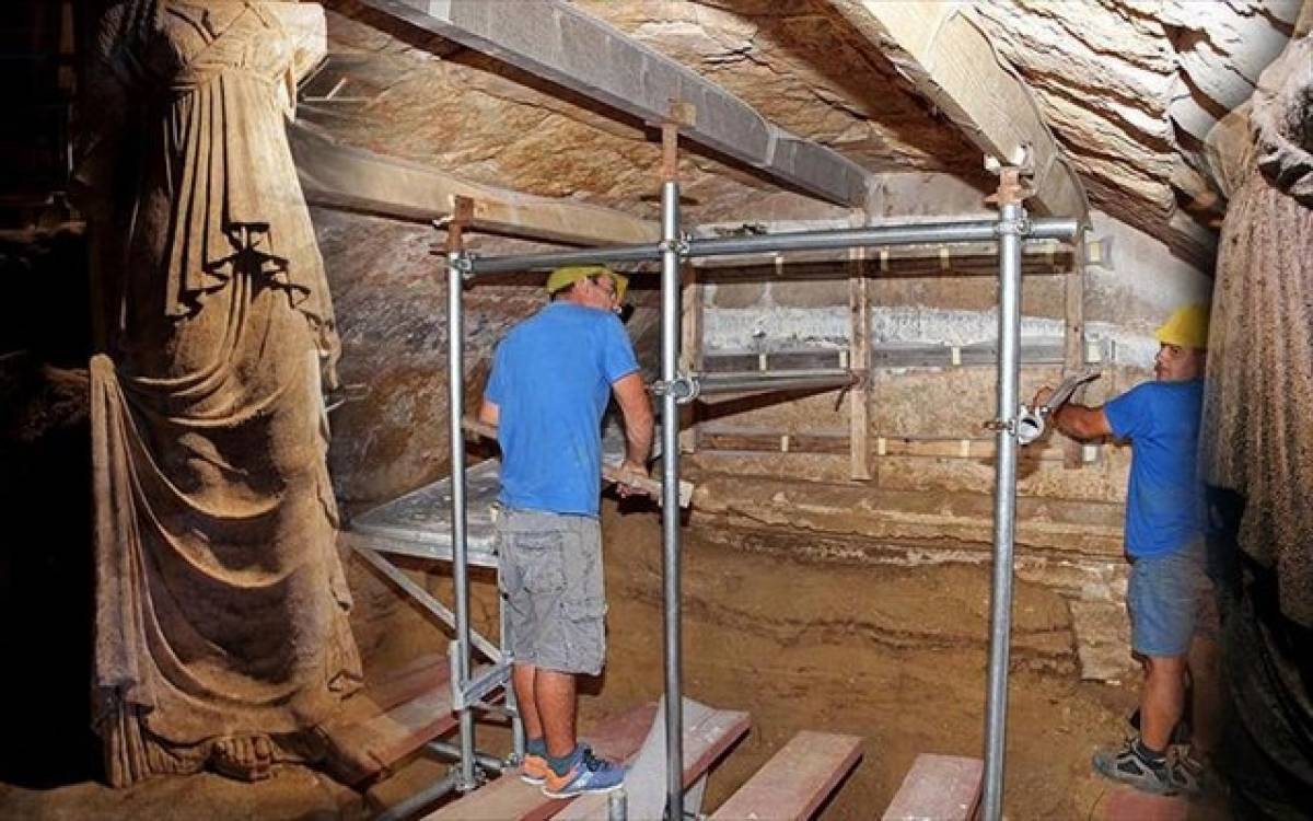 ΥΠΠΟ για Αμφίπολη: Οι καθυστερήσεις οφείλονται στον λάθος τρόπο ανασκαφής