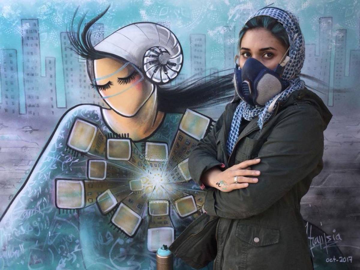 Shamsia Hassani: Η πρώτη γυναίκα street artist του Αφγανιστάν «μιλά» μέσα από την τέχνη της