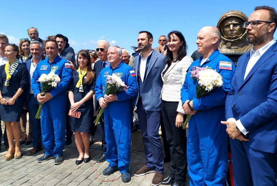 Εγκαίνια στο πάρκο «Γιούρι Γκαγκάριν» στο Ηράκλειο της Κρήτης