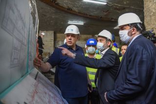 Στο Μετρό Θεσσαλονίκης ο Δήμαρχος Κωνσταντίνος Ζέρβας