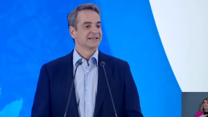 Ο Μητσοτάκης στα εγκαίνια του νέου Data Center της LamdaHellix