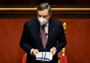 Ντράγκι: Ζητώ να δοθεί ψήφος εμπιστοσύνης
