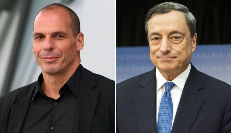 Bloomberg: Ο διάλογος Ντράγκι- Βαρουφάκη για επιστροφή της Τρόικας