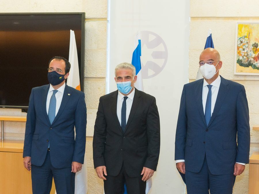 Συνάντηση ΥΠΕΞ Ελλάδας-Κύπρου-Ισραήλ:Στο επίκεντρο οι εξελίξεις σε Αν.Μεσόγειο και Μ.Ανατολή