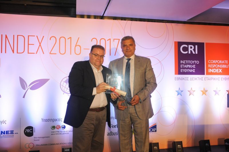PLATINUM διάκριση για την Εταιρική Υπευθυνότητα της WIND