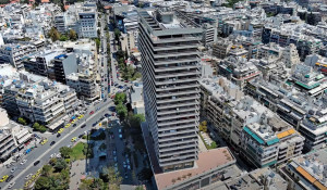 Φωτιά στο υπόγειο του Πύργου Αθηνών - Εκκενώθηκε το κτίριο