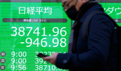 Ασιατικές αγορές: Διόρθωσε ο Nikkei μετά τα ιστορικά υψηλά