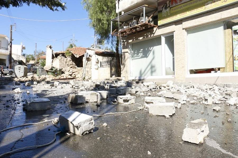 Σεισμόπληκτοι Κρήτης: Ξεπερνούν τα €39,5 εκατ. οι καταβληθείσες αποζημιώσεις