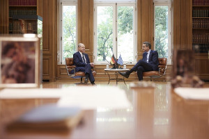 Τουρκικά ΜΜΕ για Μητσοτάκη-Σολτς: Η Ελλάδα παίζει με τη φωτιά