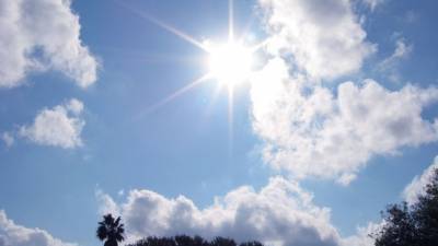Ηλιοφάνεια και άνοδος της θερμοκρασίας - Εξασθενούν οι άνεμοι