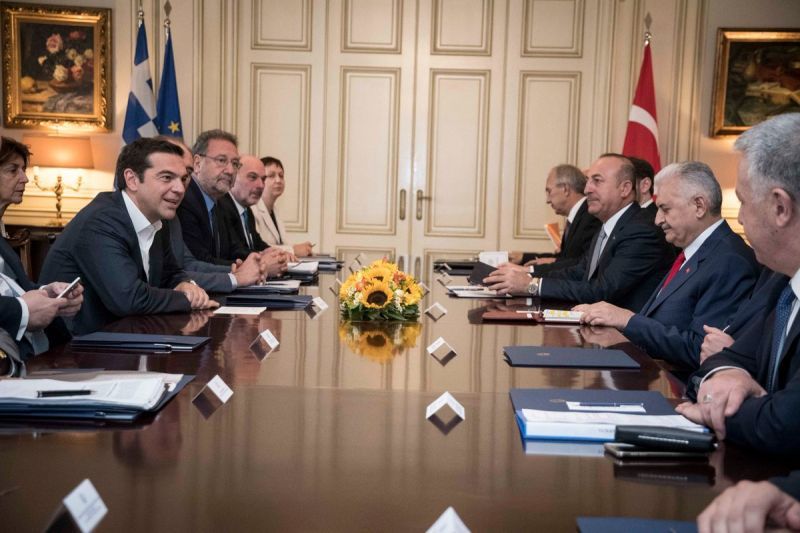 Τι είπαν Τσίπρας-Γιλντιρίμ για Αιγαίο, Κύπρο και τους... «8»