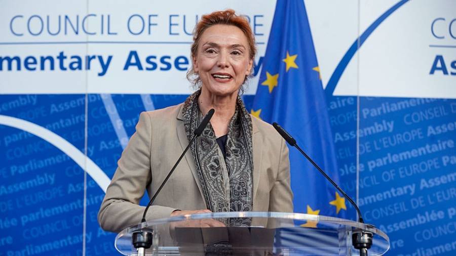 Γυναίκα στο «τιμόνι» του Συμβουλίου της Ευρώπης