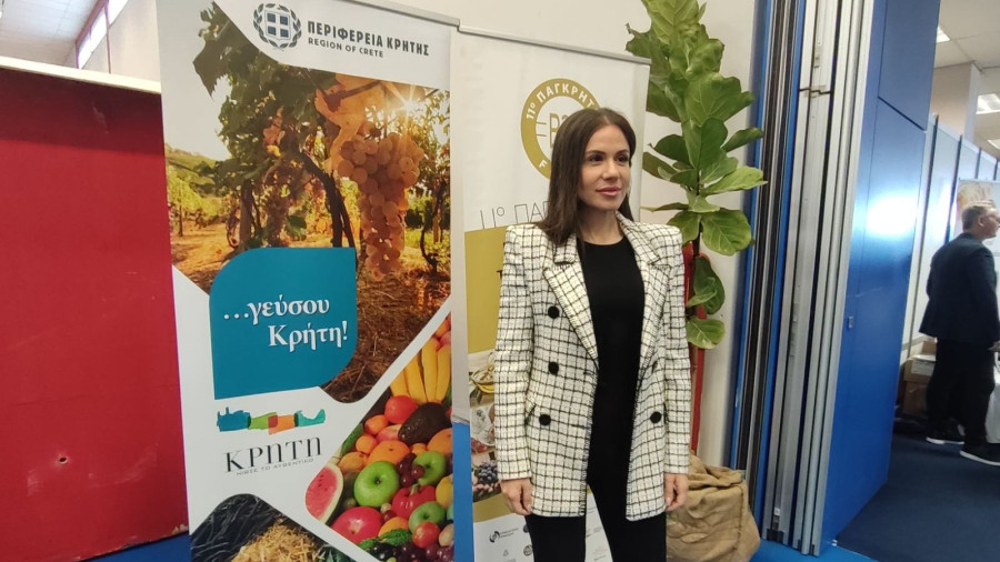 Βατσινά: Τα κρητικά προϊόντα δίνουν υπεραξία στο τουριστικό προϊόν μας