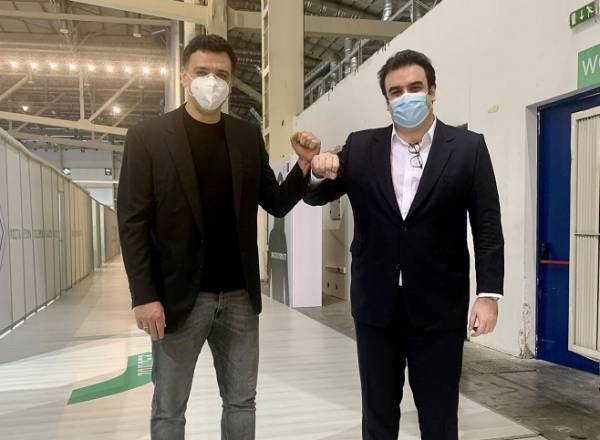 Στο εμβολιαστικό κέντρο Ελληνικού Κικίλιας-Πιερρακάκης: Το μεγαλύτερο υγειονομικό εγχείρημα