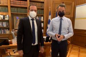 Ικανοποίηση στο Οικονομικό Επιμελητήριο για τα μέτρα ελάφρυνσης- Συνάντηση Κόλλια-Μητσοτάκη