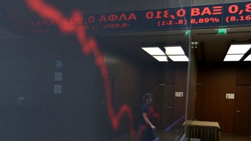 "Κατέρρευσε" το Χρηματιστήριο Αθηνών