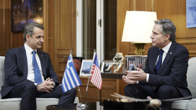 Επικοινωνία Μπλίνκεν- Μητσοτάκη: Απαραίτητος εταίρος η Ελλάδα