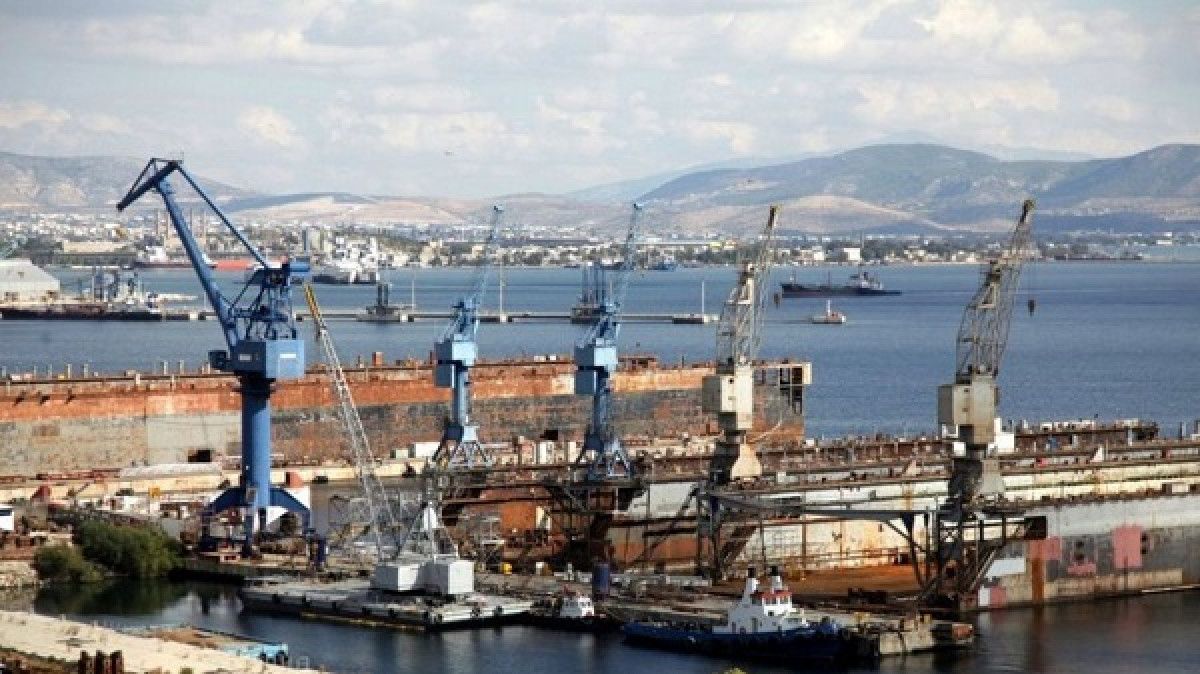 Ναυπηγεία Σκαραμαγκά: Εκτός εργασίας οι εργαζόμενοι- Η ανακοίνωσή τους
