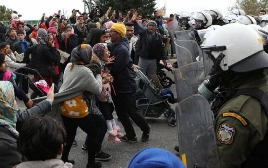 Προσωρινά ελεύθεροι οι 7 συλληφθέντες των επεισοδίων στη Μόρια