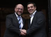 Σουλτς στον Τσίπρα: Μήπως την ερωτεύθηκες;